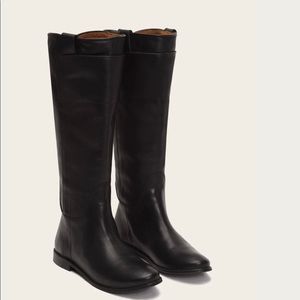 FRYE Paige Tall Riding Boots Black Size 5.5